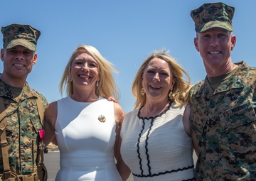 Change of Command Ceremony: HQBN, 1st MARDIV