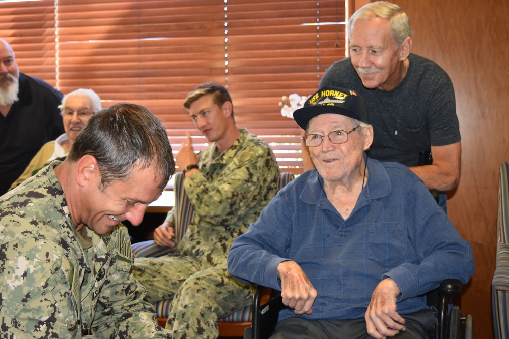 Sailors Swap Stories With Veterans During Navy Week Reno
