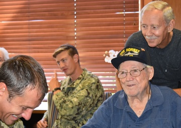Sailors Swap Stories With Veterans During Navy Week Reno