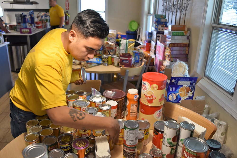 Navy Week Sailors Help Ronald McDonald House