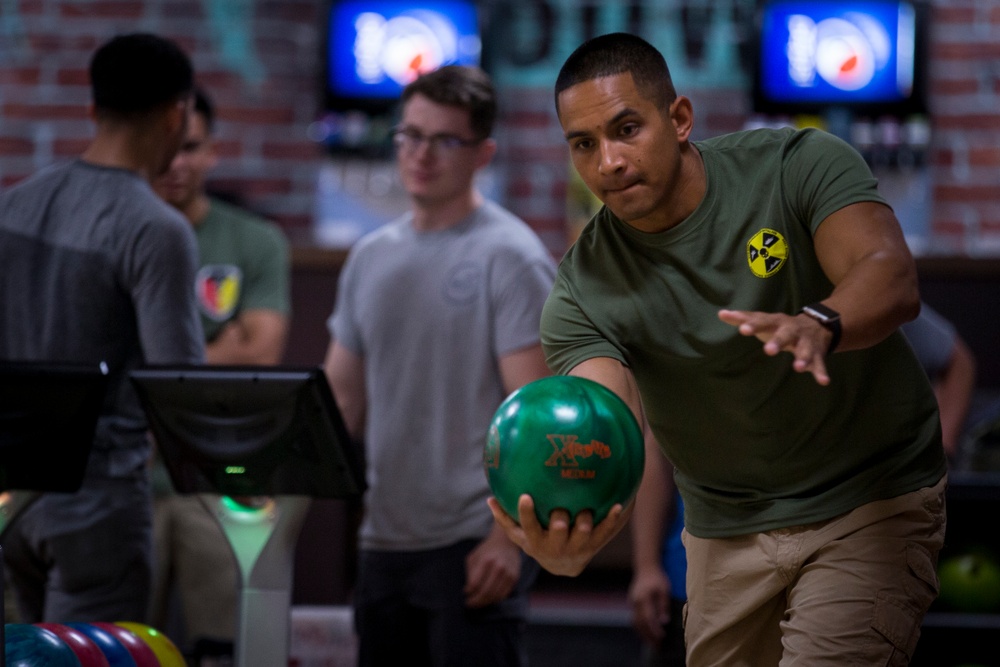 Marines bowl their way to the top of the Commanding General’s Cup