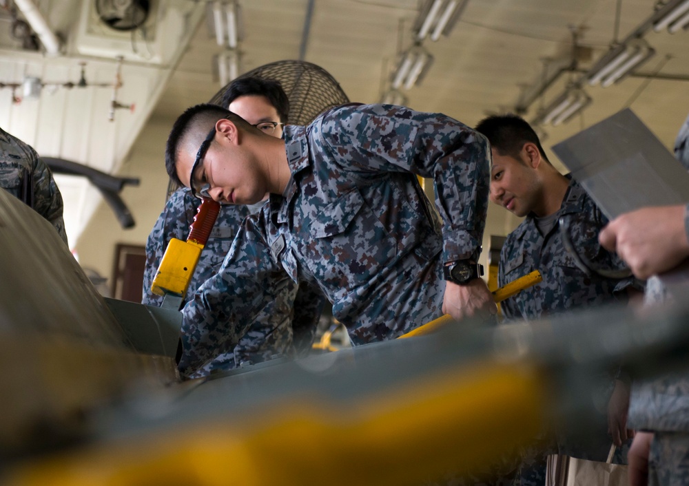 Koku Jieitai tours Yokota AB