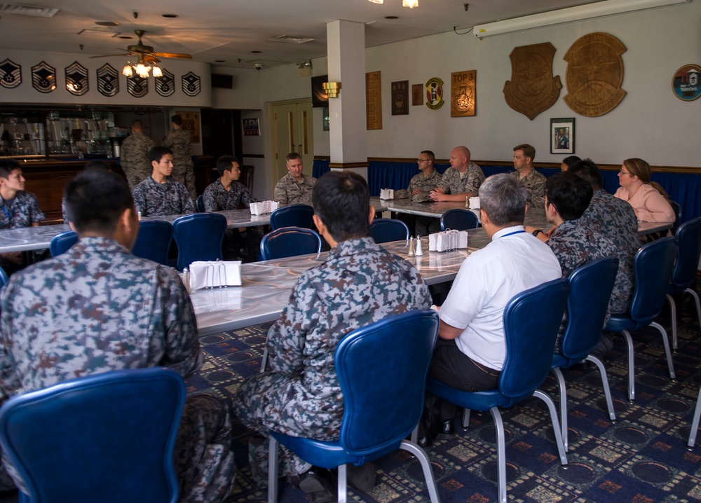 Koku Jieitai tours Yokota AB