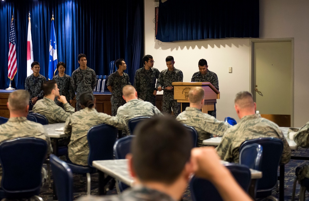 Koku Jieitai tours Yokota AB