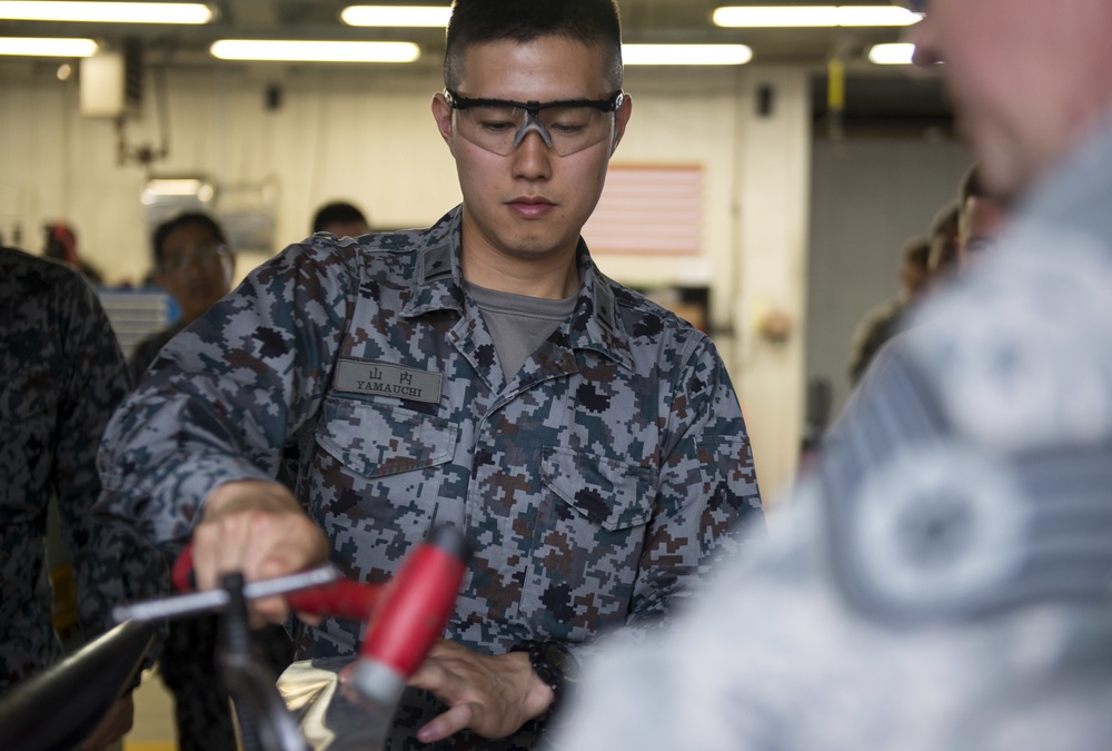 Koku Jieitai tours Yokota AB