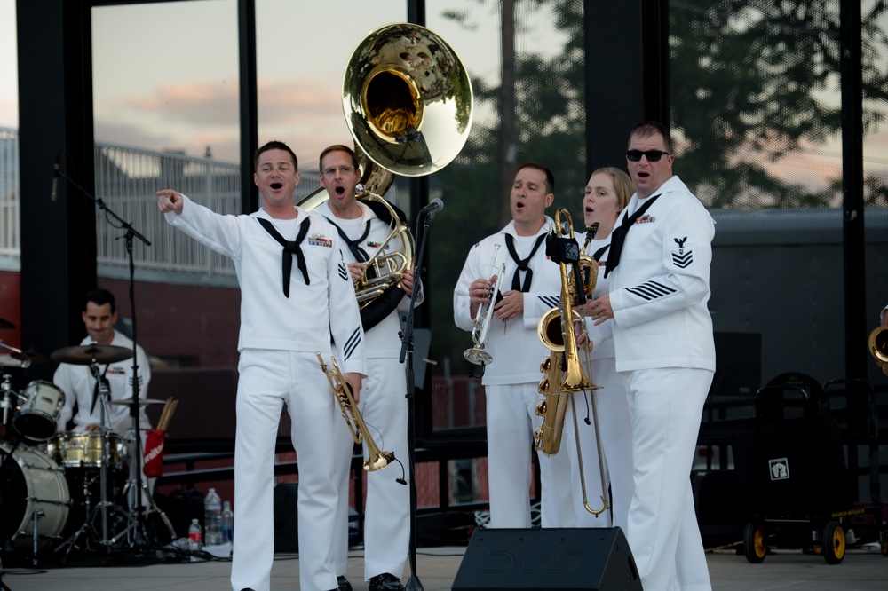 Navy Band Southwest at McFadden Plaza