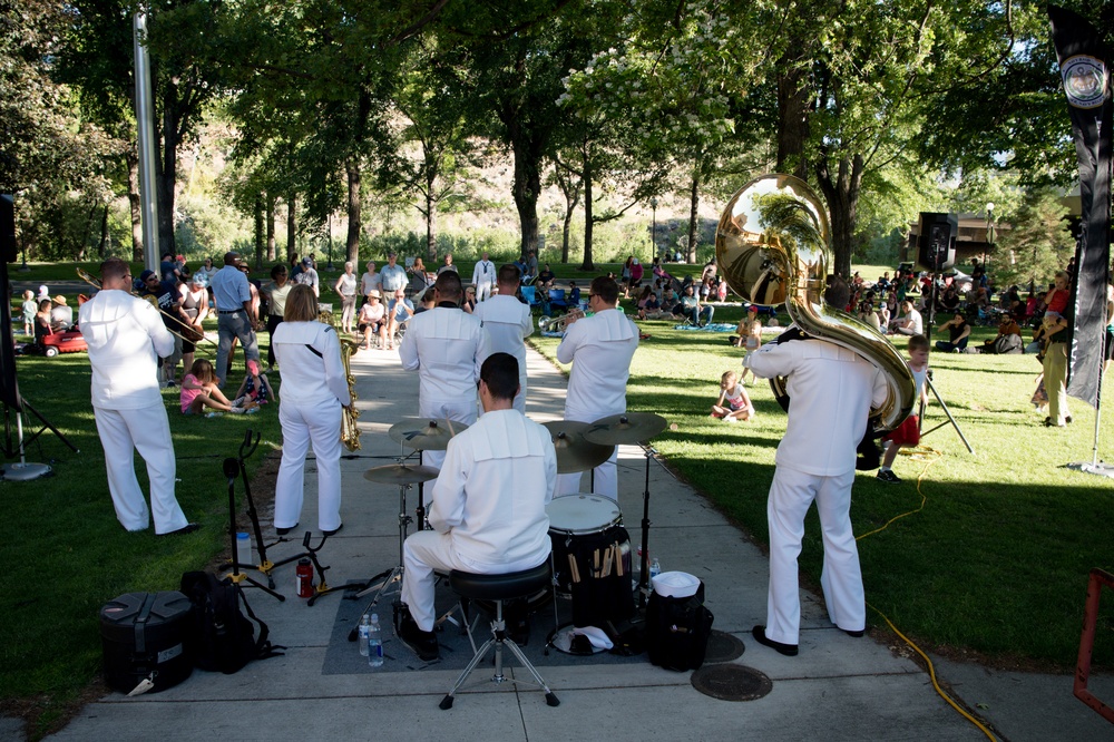 Navy Band Southwest at Feed the Camel