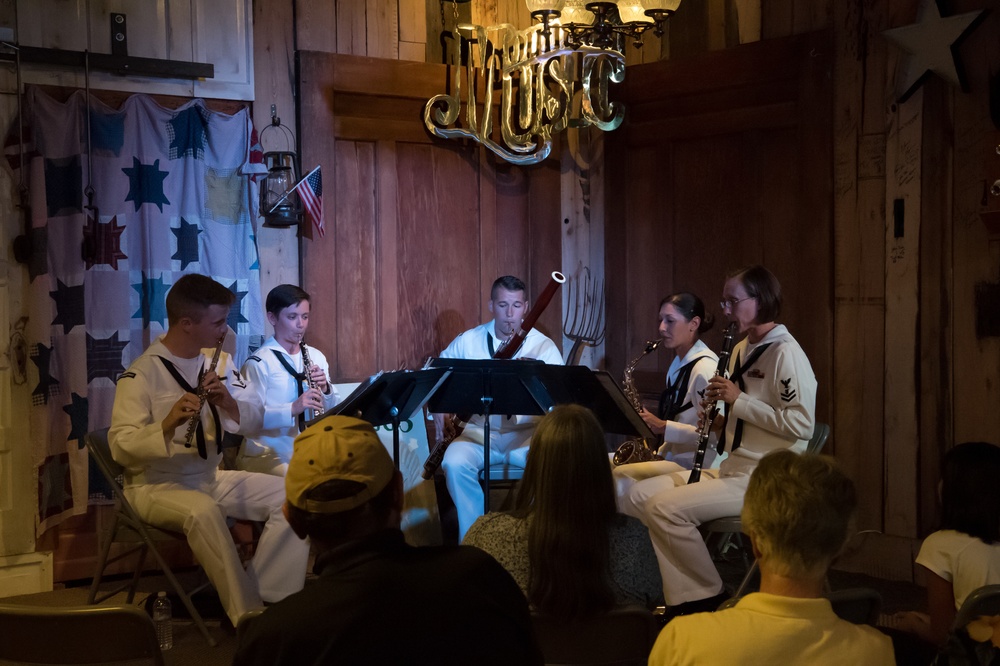 Navy Band Southwest at Mountain Music Parlor