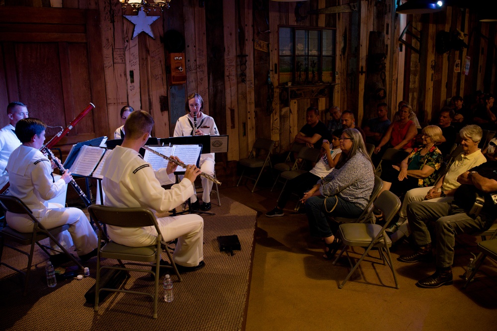 Navy Band Southwest at Mountain Music Parlor