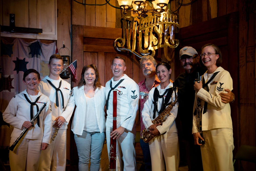 Navy Band Southwest at Mountain Music Parlor