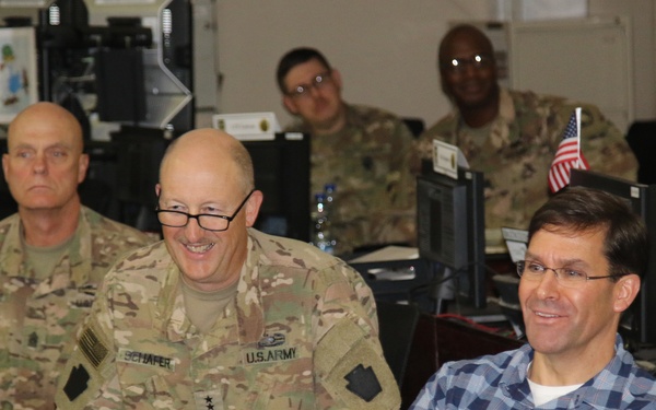 Secretary of the Army meets TFS Soldiers