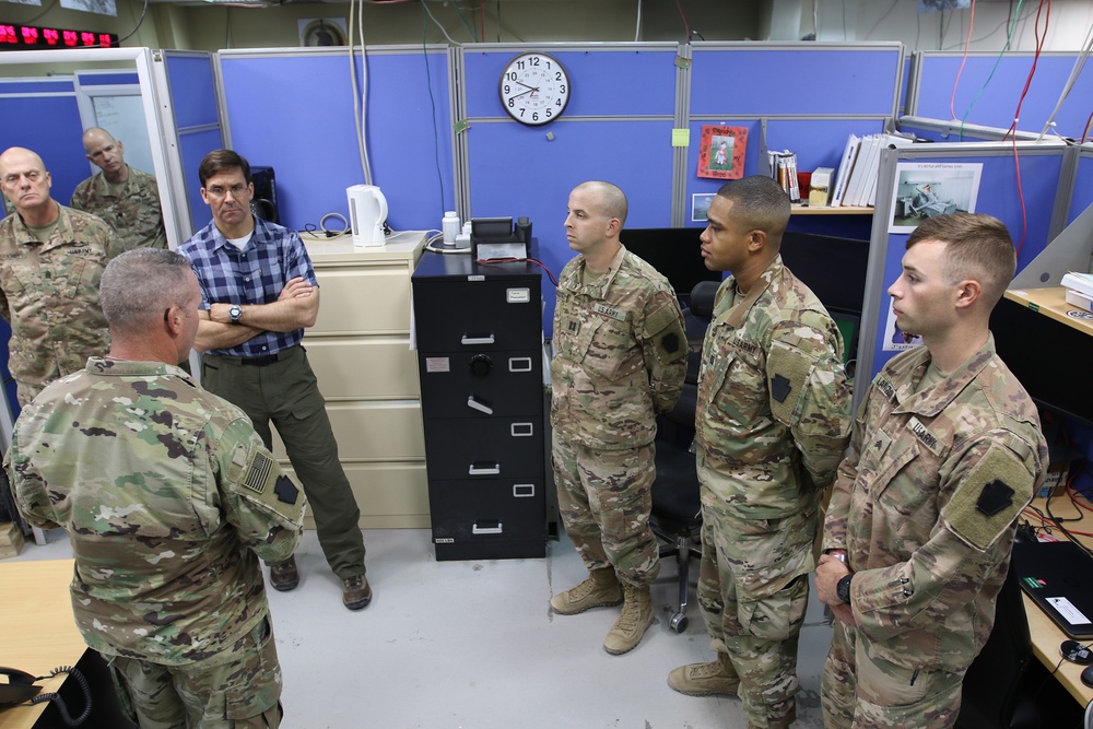 Secretary of the Army meets TFS Soldiers