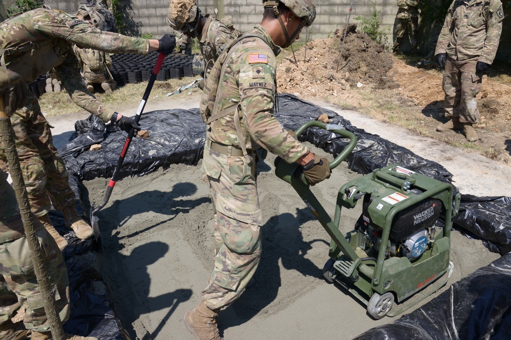 Airfield repair and Crater repair, 54th Brigade Engineer Battalion, 173rd Airborne Brigade 2018,Trecenta, Rovigo IT.