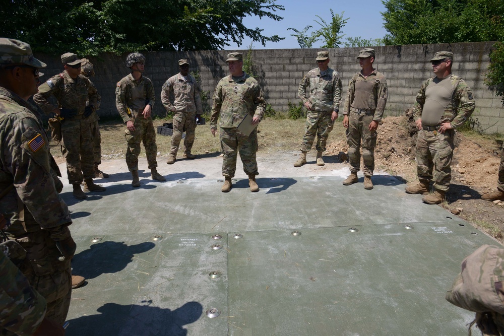 Airfield repair and Crater repair, 54th Brigade Engineer Battalion, 173rd Airborne Brigade 2018,Trecenta, Rovigo IT.