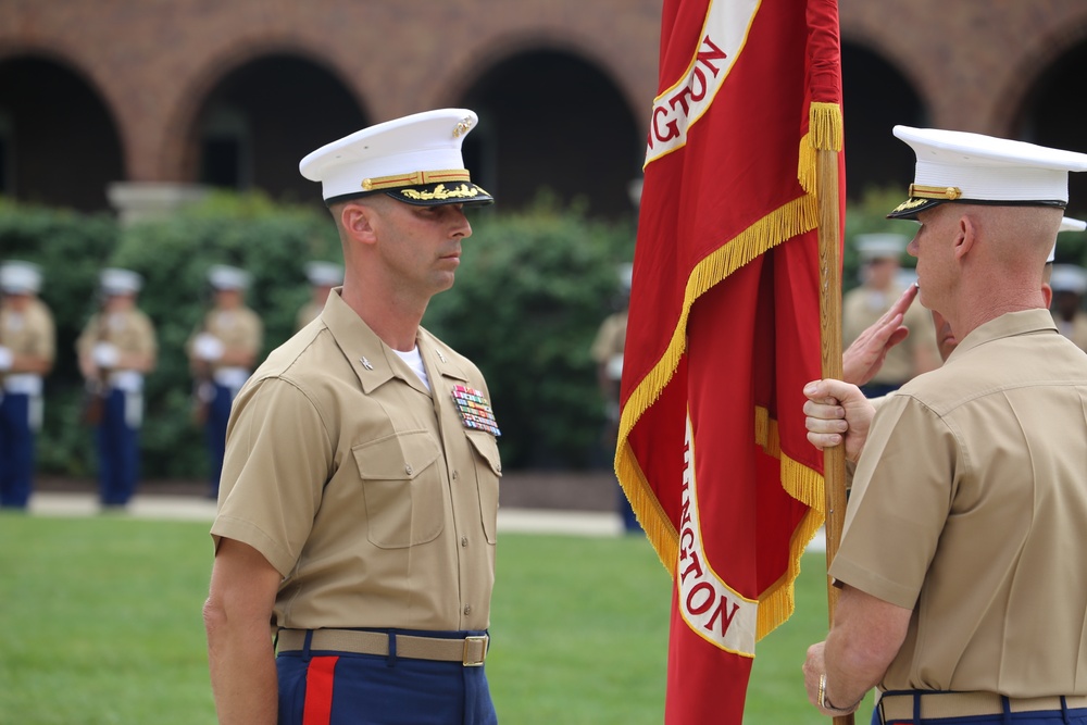 Marine Barracks Washington D.C. Change of Command Ceremony 06.20.2018