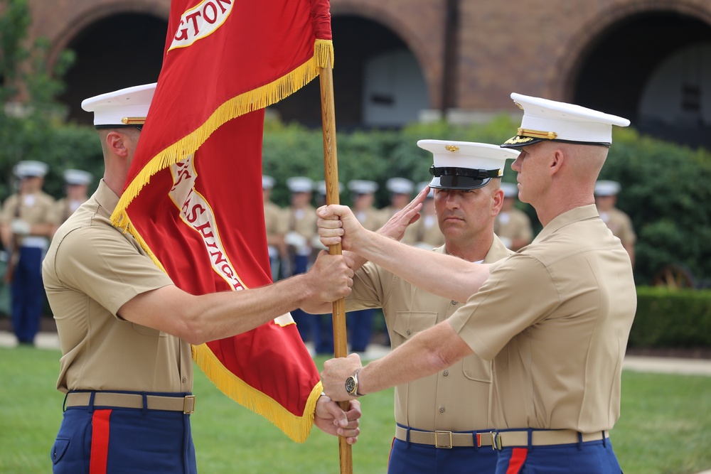 Marine Barracks Washington D.C. Change of Command Ceremony 06.20.2018