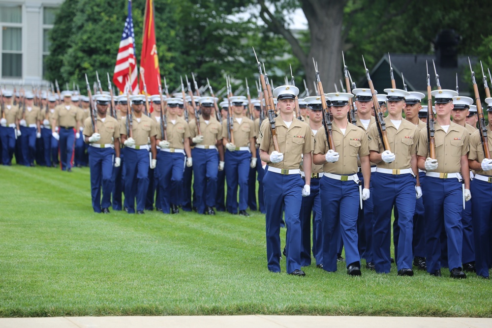 Marine Barracks Washington D.C. Change of Command Ceremony 06.20.2018