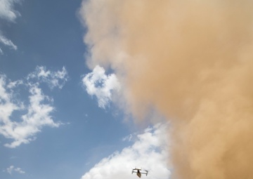 U.S. Marines resupply FB UJ in fight against ISIS