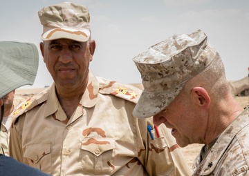 U.S. Marines resupply FB UJ in fight against ISIS