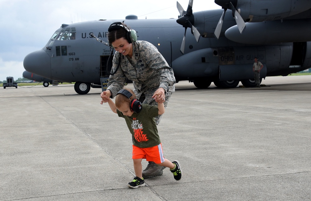 179th Airlift Wing Hosts Bring Your Child To Work Day