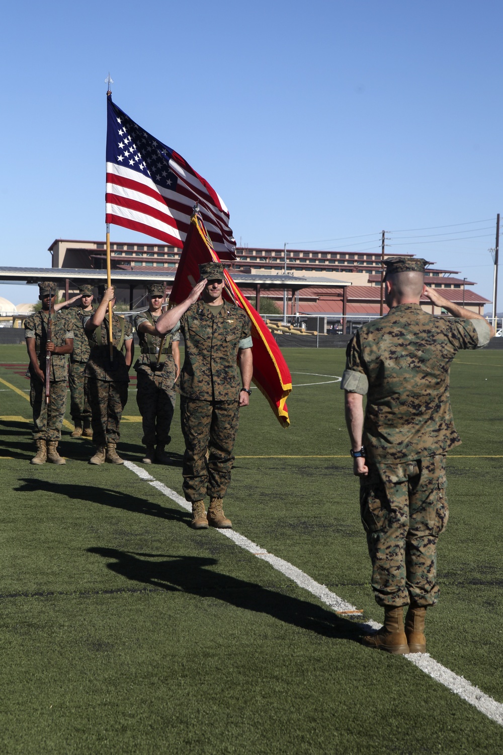 VMFT-401 Change of Command