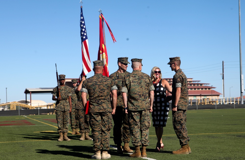 VMFT-401 Change of Command