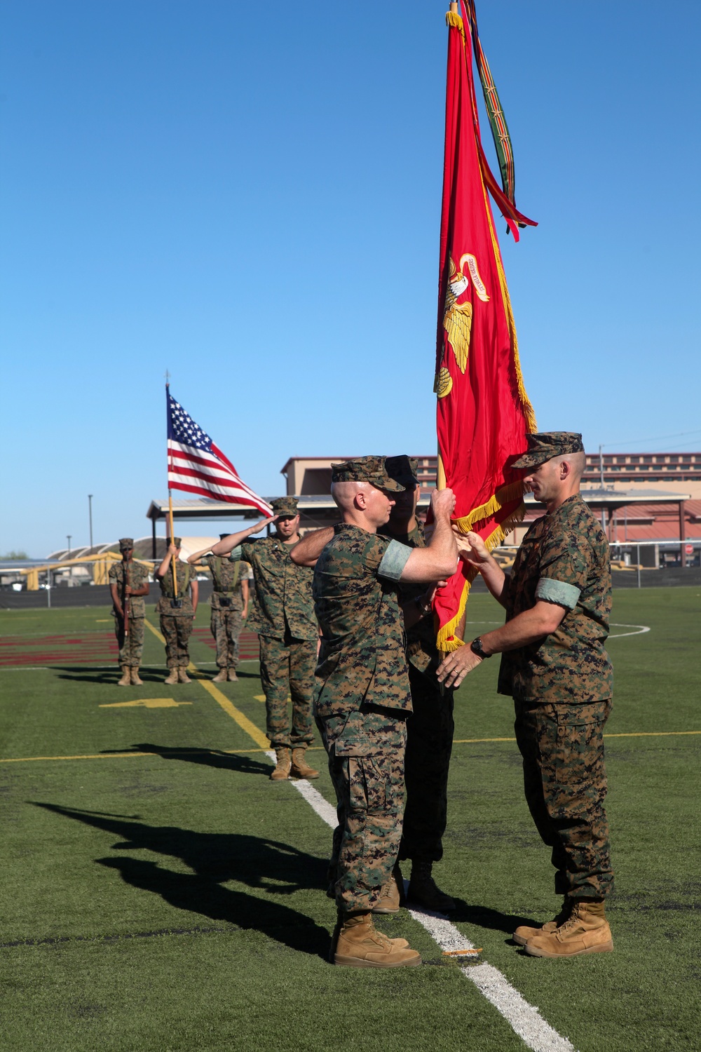 VMFT-401 Change of Command