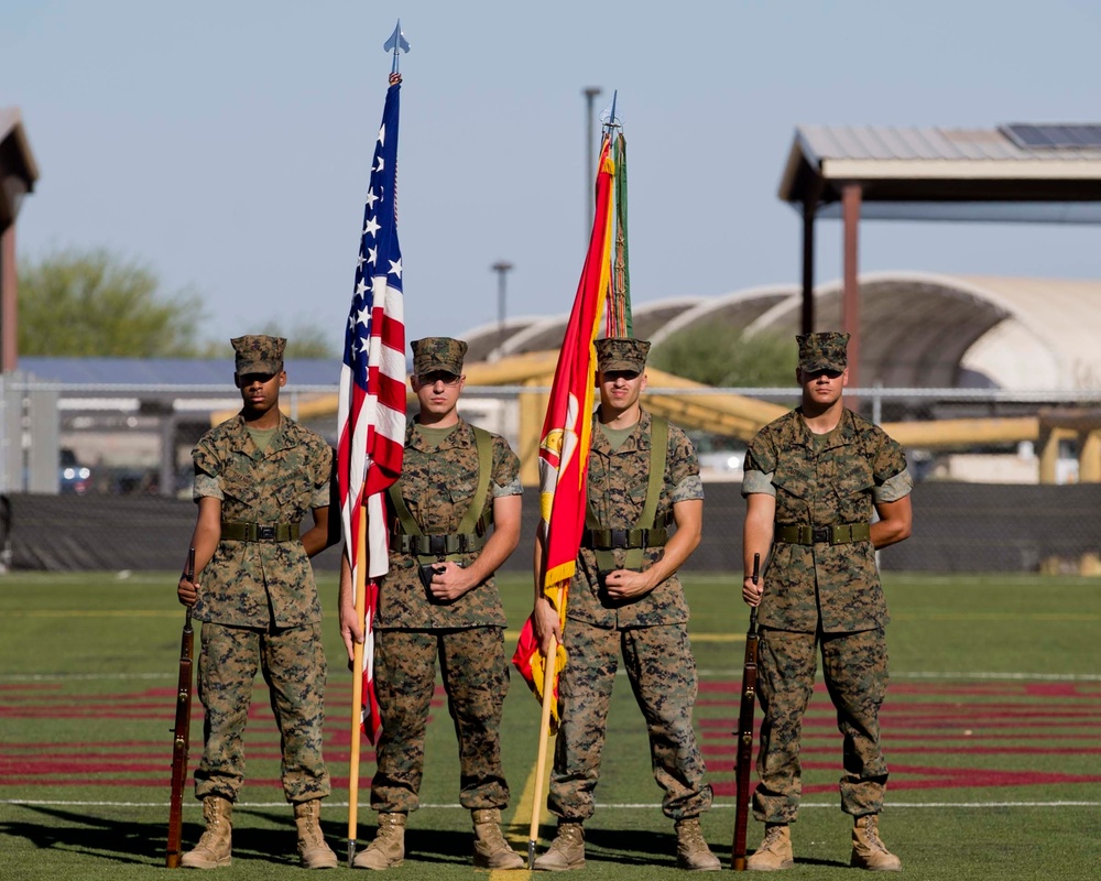 VMFT-401 Change Of Command Ceremony