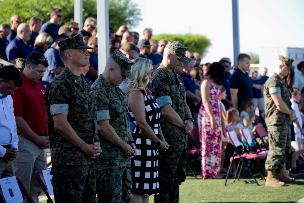 VMFT-401 Change Of Command Ceremony