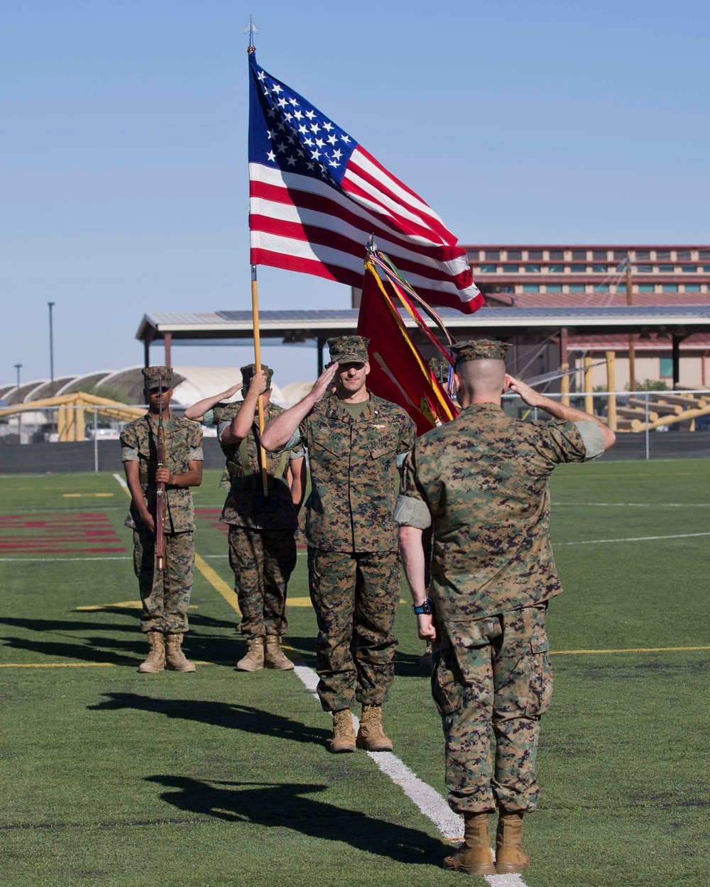 VMFT-401 Change Of Command Ceremony