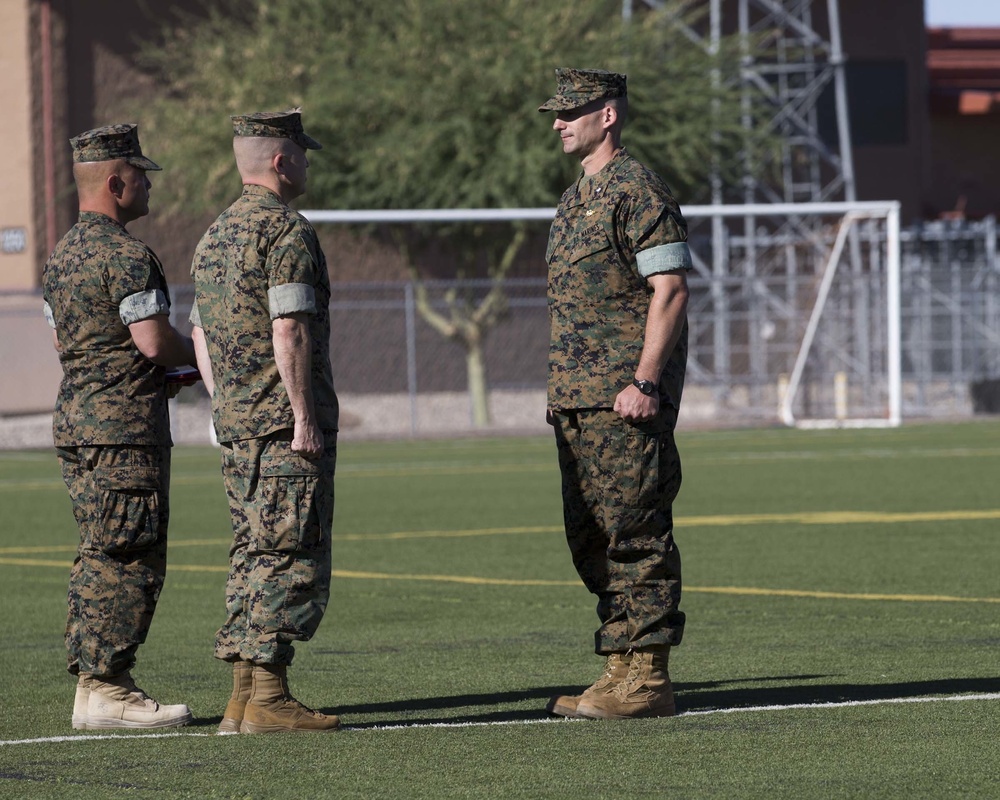 VMFT-401 Change Of Command Ceremony