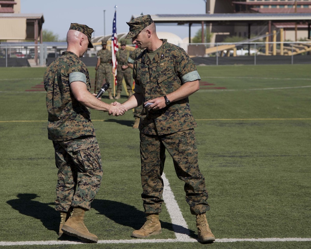 VMFT-401 Change Of Command Ceremony