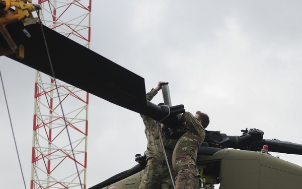 4th Combat Aviation Brigade arrives in Rotterdam
