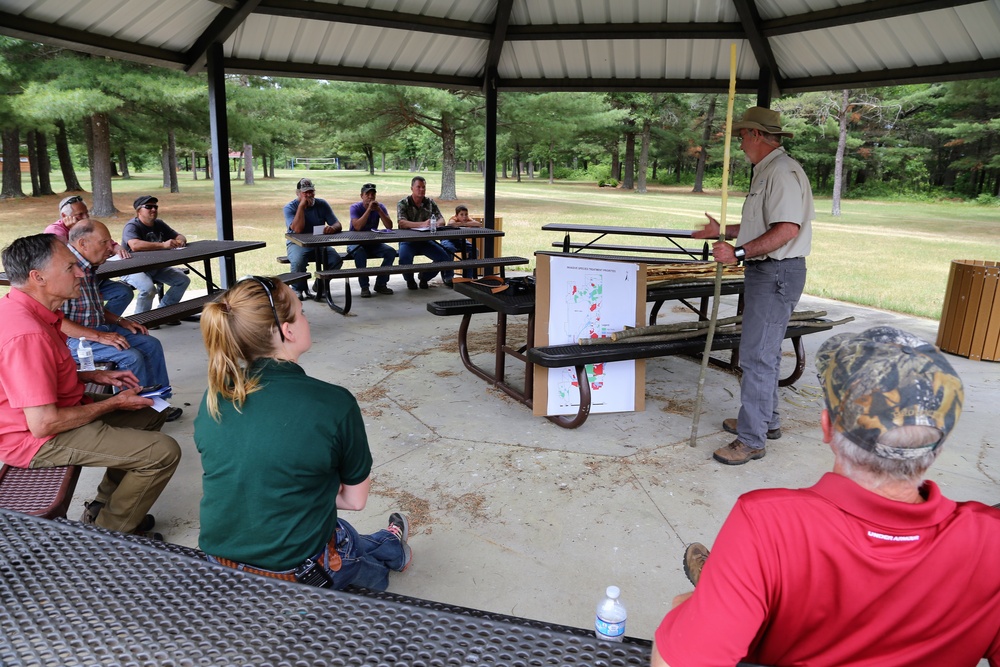 Invasive species working group holds field day at Fort McCoy