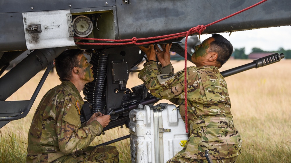 Saber Strike 18, Keeping Choppers Flying