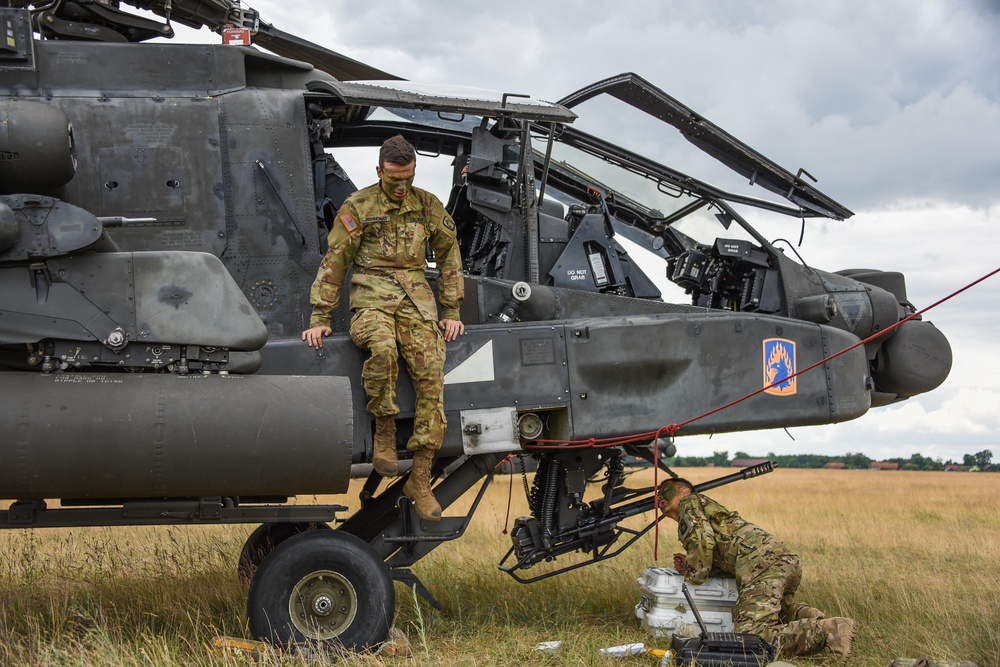 Saber Strike 18, Keeping Choppers Flying