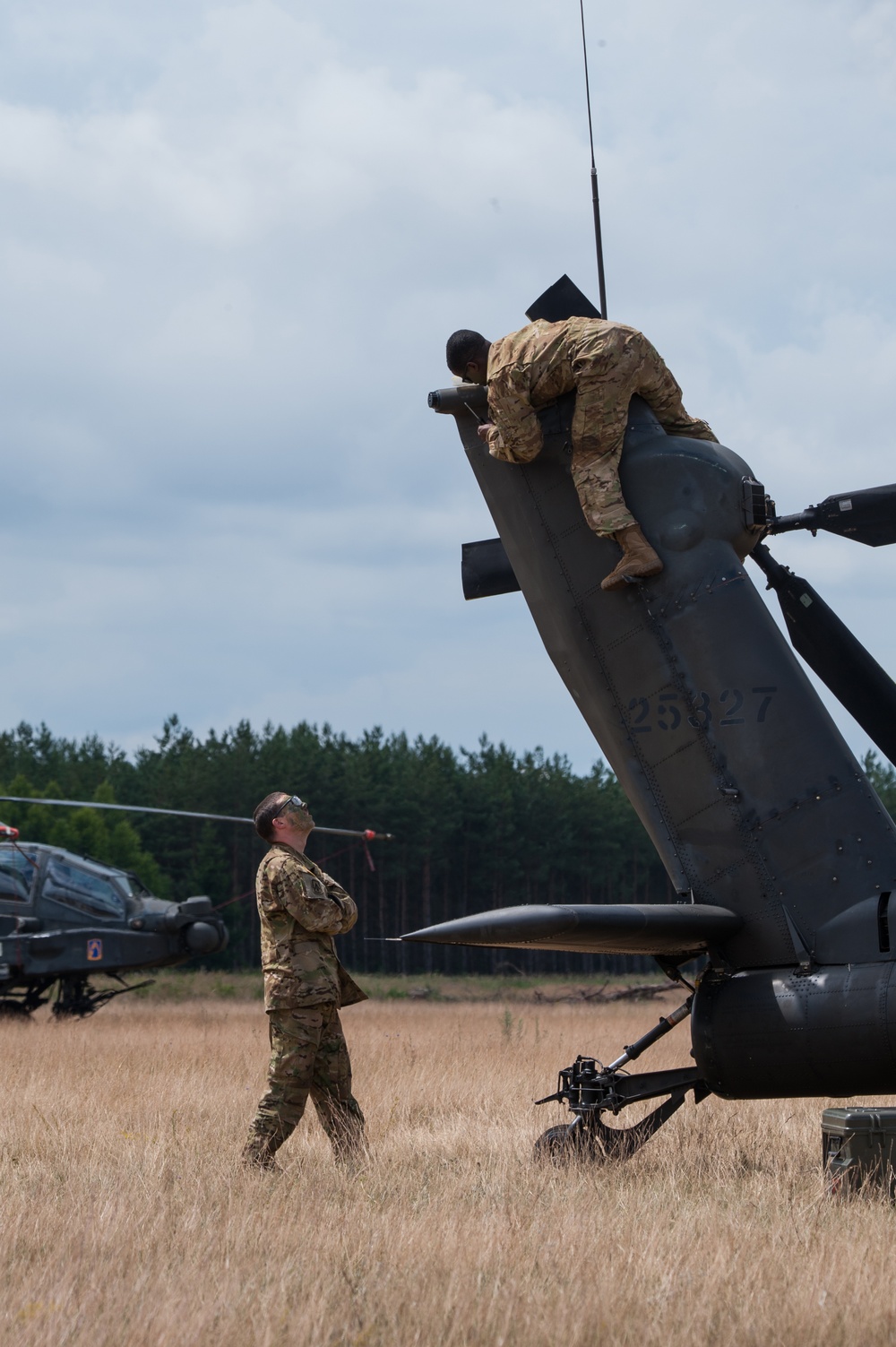 Saber Strike 18, Keeping Choppers Flying