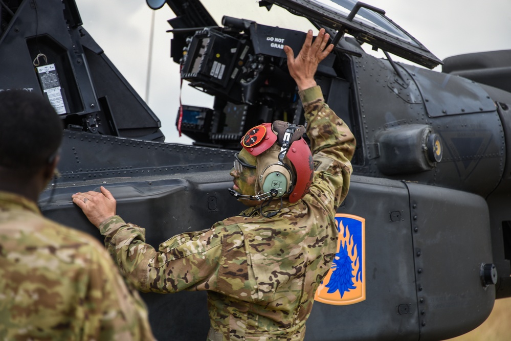 Saber Strike 18, Keeping Choppers Flying