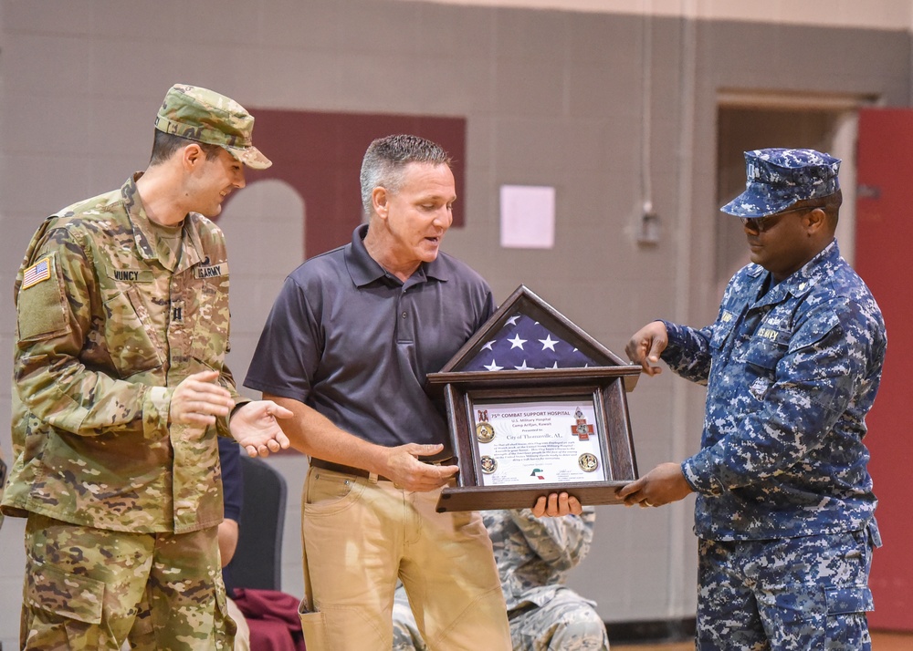 Kevin Heartsill receives award