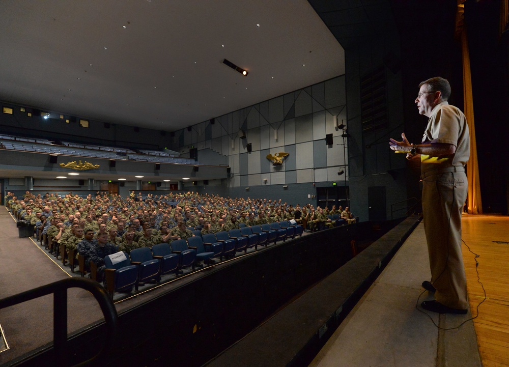 Vice Adm. Joseph E. Tofalo Visits Groton-area Submarine