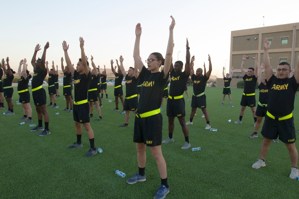 Secretary of the Army Dr. Mark T. Esper visits Camp Arifjan, Kuwait