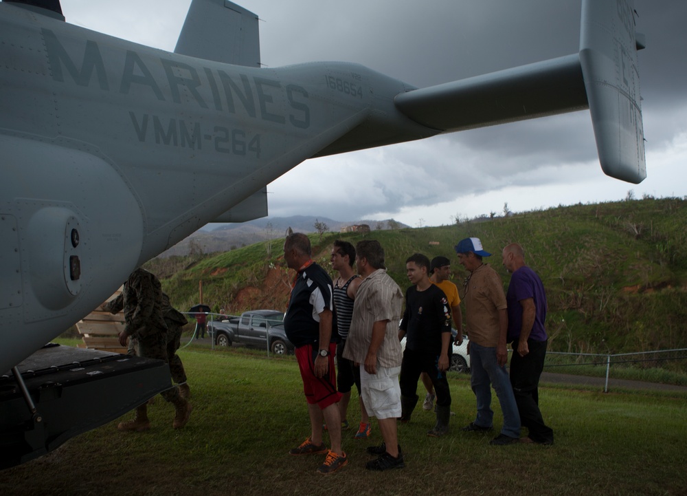 Humanitarian Operations in Puerto Rico