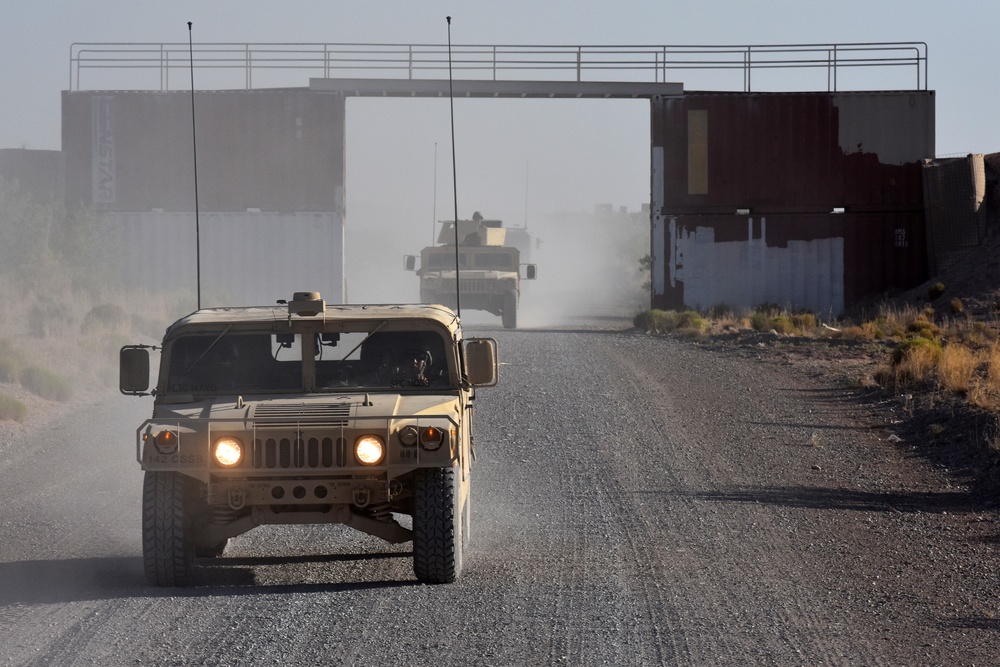Convoy protection live-fire: 504th Composite Supply Company practices for worst case
