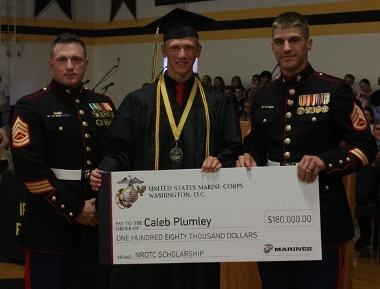 Iron Mountain native receives NROTC Marine scholarship for academic excellence