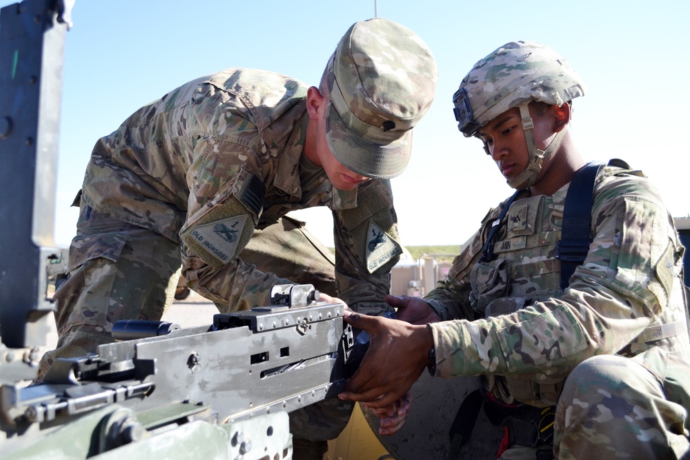 Convoy protection live-fire: 504th Composite Supply Company practices for worst case