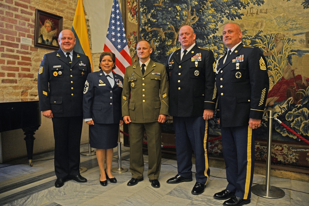 Pennsylvania National Guard leadership visit Lithuania, marks 25th anniversary of partnership