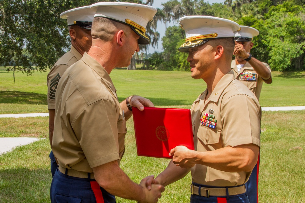 RS Tampa Change of Command