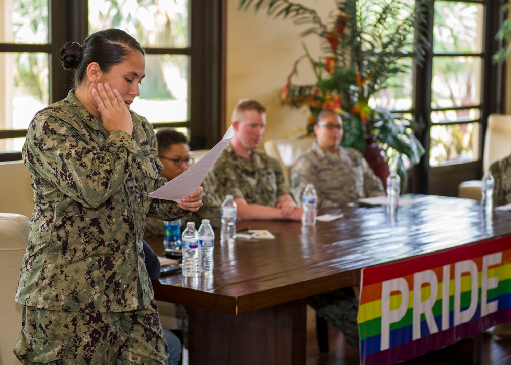 JBPHH Joint Force Diversity Committee LGBT Storyteller's Panel