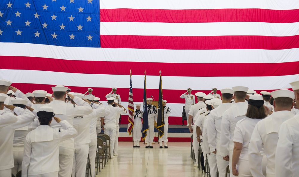 VQ-1 Holds Change of Command Ceremony