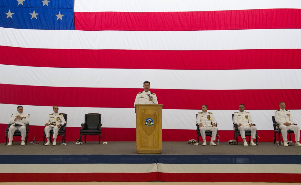 VQ-1 Holds Change of Command Ceremony